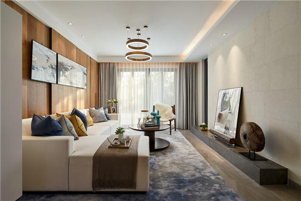 沈陽-尚景新世界156平「輕奢風(fēng)格」裝修設(shè)計案例圖