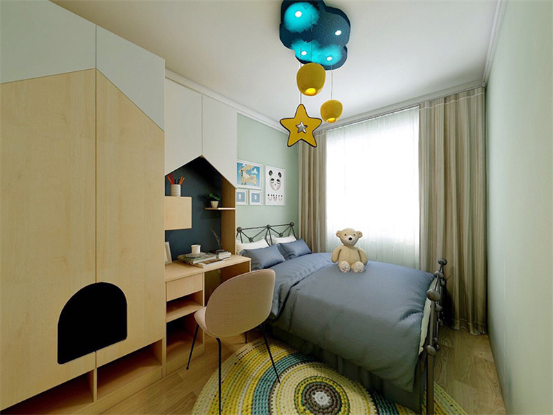 萬(wàn)錦香樟樹(shù)98平「北歐風(fēng)格」裝修案例(三)