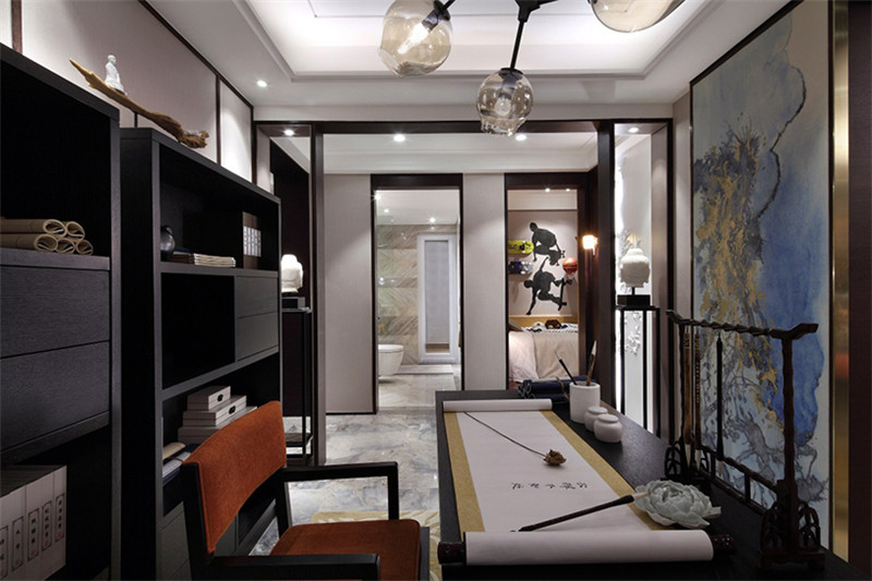 五彩陽光城88平「新中式風(fēng)格」實(shí)景案例(三)