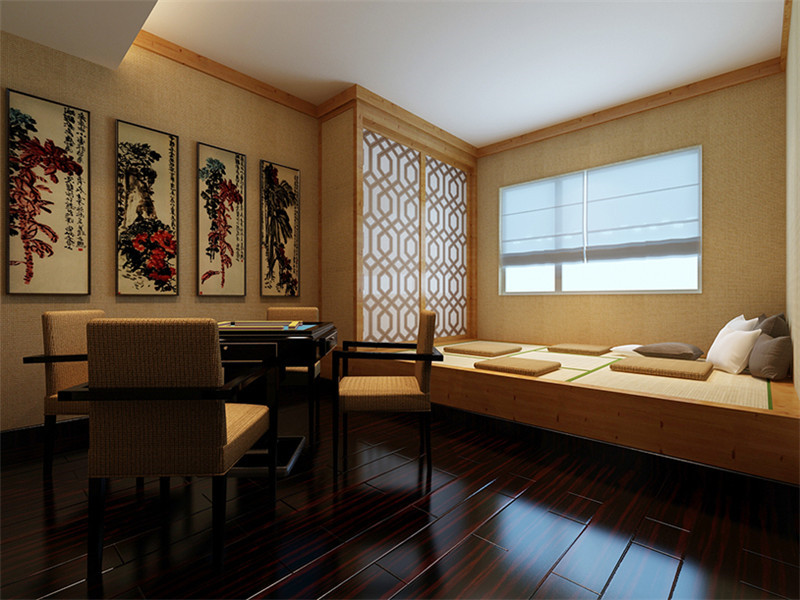 金地濱河國際105平米「輕奢風(fēng)格」實(shí)景圖(五)