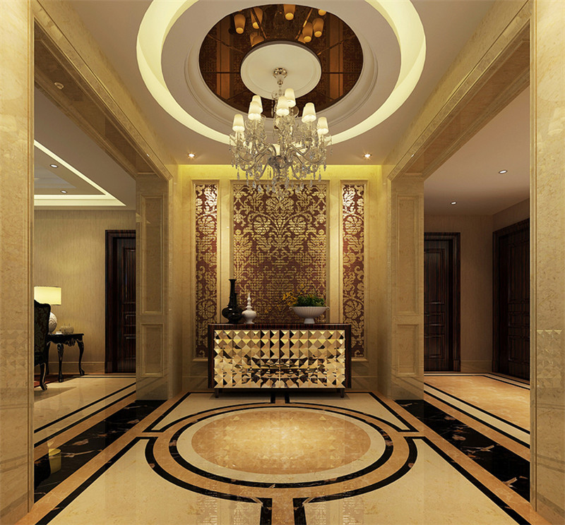 金地濱河國際105平米「輕奢風(fēng)格」實(shí)景圖(六)