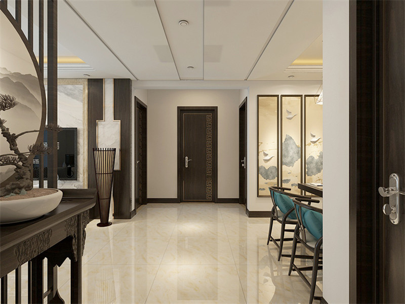 玉祥明居118平「新中式」風(fēng)格裝修案例(三)