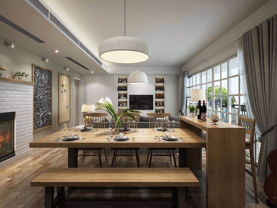 開放式客餐廳如何分區(qū)？沈陽哪家比較好全包裝修公司