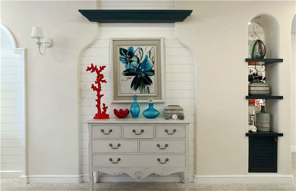 沈陽(yáng)裝修公司90平米兩室「地中海」裝修風(fēng)格案例圖