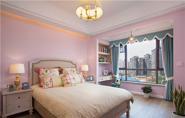 沈陽裝修公司139平米「田園風(fēng)格」裝修案例圖