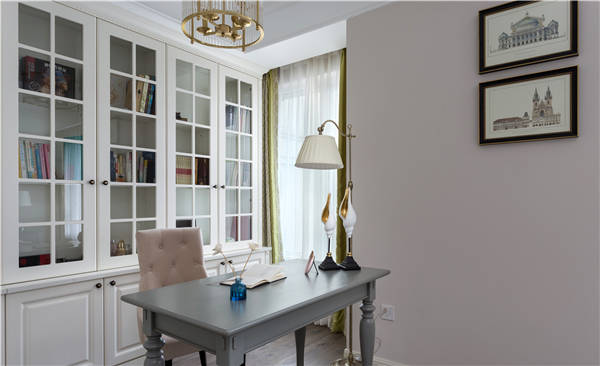 沈陽-萬達(dá)公館110平「美式風(fēng)格」裝修設(shè)計(jì)風(fēng)格案例