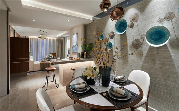 沈陽-尚景新世界156平「輕奢風(fēng)格」裝修設(shè)計(jì)案例圖