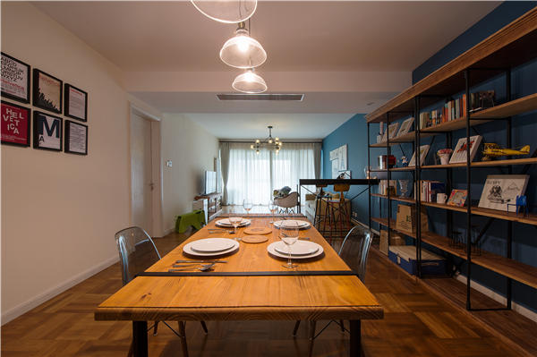 沈陽-法蘭香頌88平「工業(yè)風(fēng)格」裝修設(shè)計(jì)風(fēng)格案例